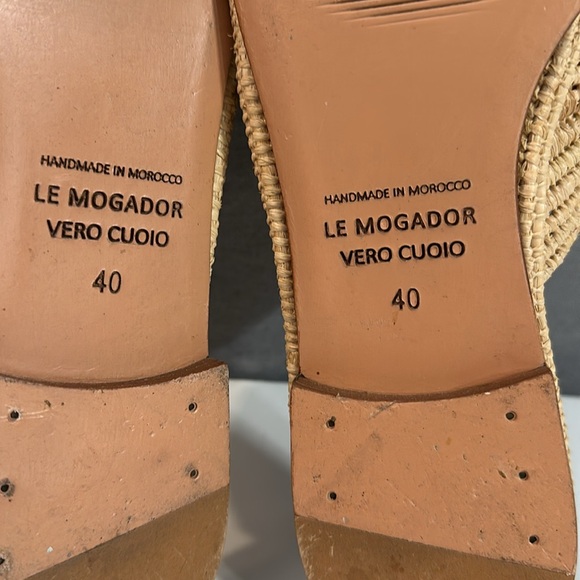 LE MOGADOR Azoulay Flats In Tan size 40 / 9.5 US - Picture 6 of 6
